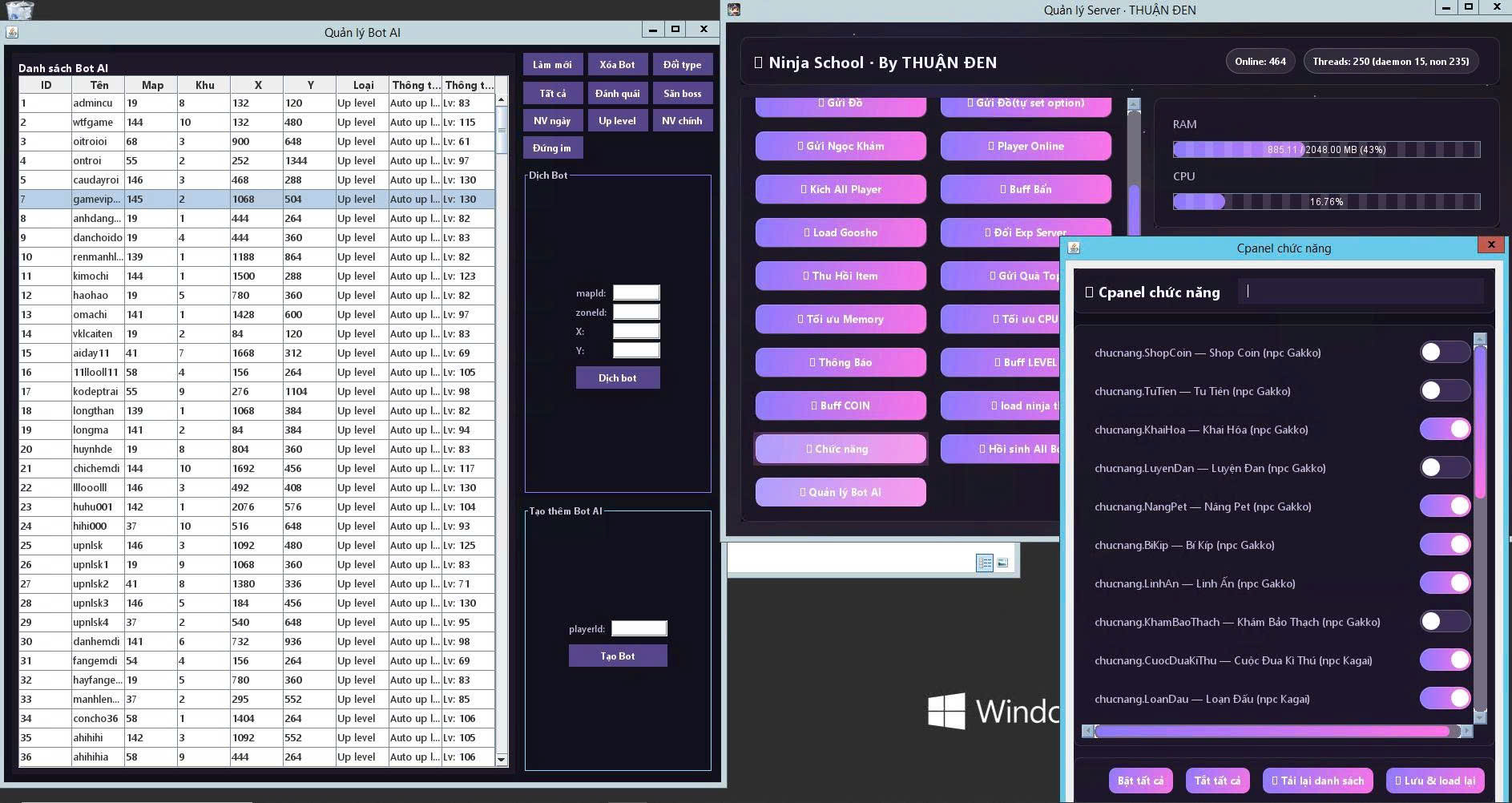 source nso damage gốc nhiều chức năng