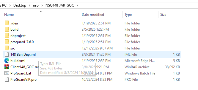 client nso jar 148 dùng cho src nso damage gốc